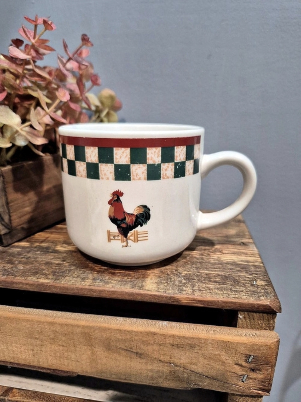 Vintage Betty Crocker Country Inn Collection Rooster Mug